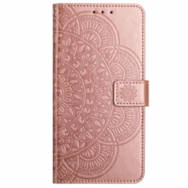 Flip Cover iPhone 16 Plus Mandala Remmønster