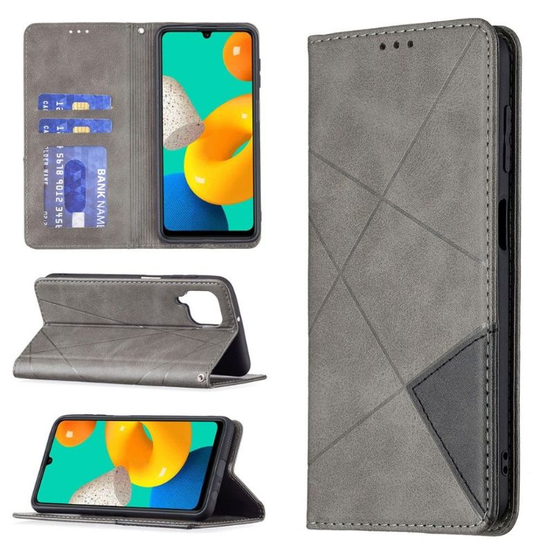 Flip Cover Samsung Galaxy M32 Anti-fald Célinia Style Læder Kortholder