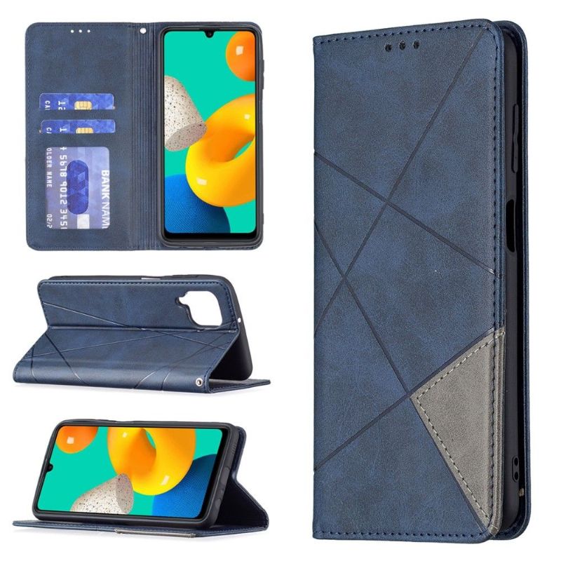 Flip Cover Samsung Galaxy M32 Anti-fald Célinia Style Læder Kortholder