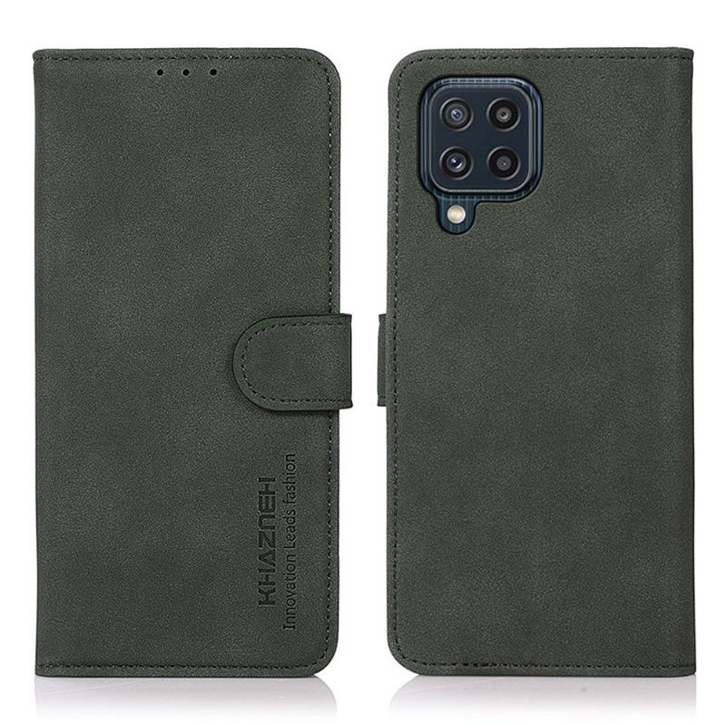 Flip Cover Samsung Galaxy M32 Hemming Khazneh Retro Bodysuit