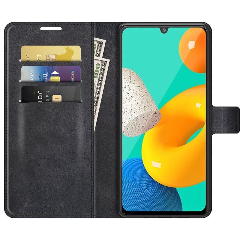 Flip Cover Samsung Galaxy M32 Punge Etui Læderstil