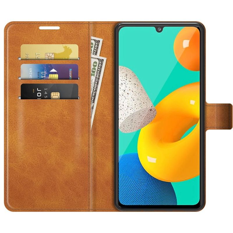 Flip Cover Samsung Galaxy M32 Punge Etui Læderstil