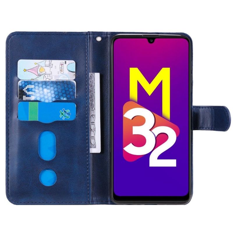 Læder Cover Samsung Galaxy M32 Original Punge Elena Tegnebog