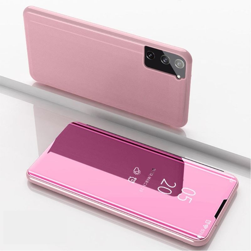 Cover Samsung Galaxy S21 Plus 5G Flip Cover Spejleffekt