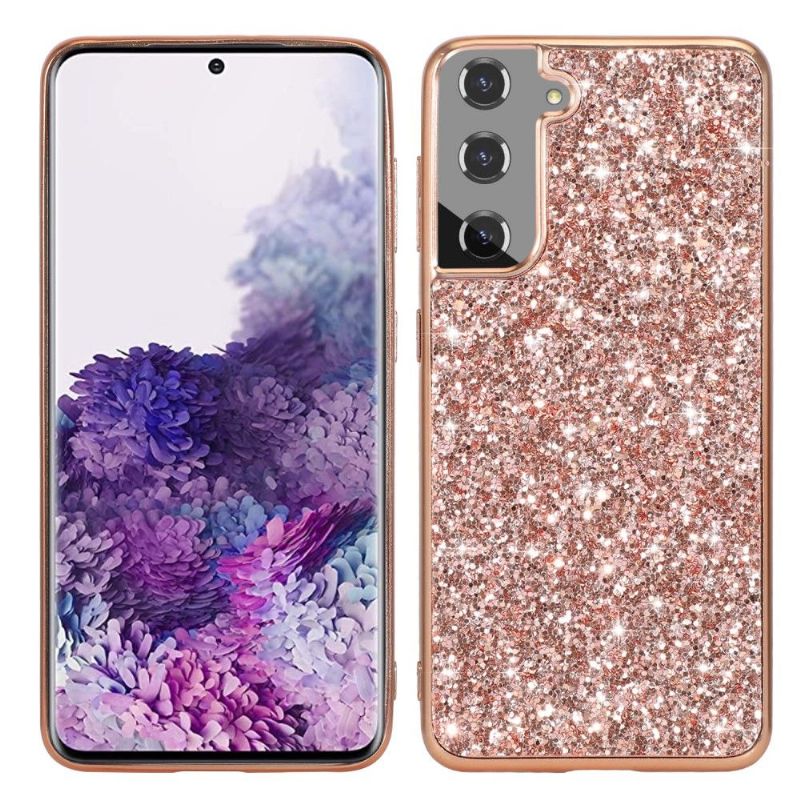 Cover Samsung Galaxy S21 Plus 5G Glamourøse Pailletter