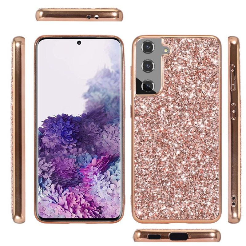 Cover Samsung Galaxy S21 Plus 5G Glamourøse Pailletter