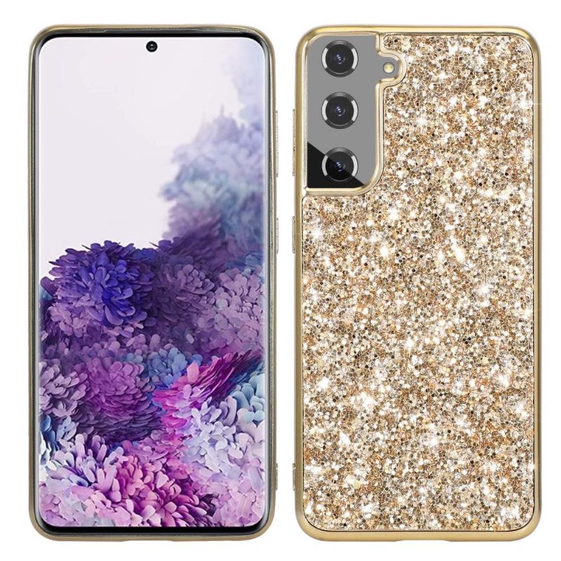 Cover Samsung Galaxy S21 Plus 5G Glamourøse Pailletter