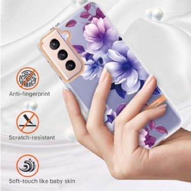 Cover Samsung Galaxy S21 Plus 5G Hemming Begoniablomst