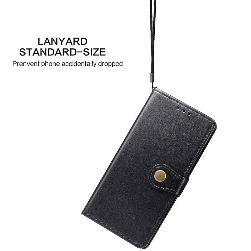 Flip Cover Samsung Galaxy S21 Plus 5G Anti-fald Indila Imiteret Læder Kortholder