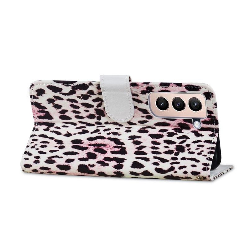 Flip Cover Samsung Galaxy S21 Plus 5G Leopardmønster