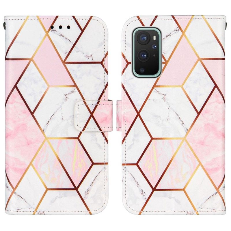 Flip Cover OnePlus 9 Chic Geometri