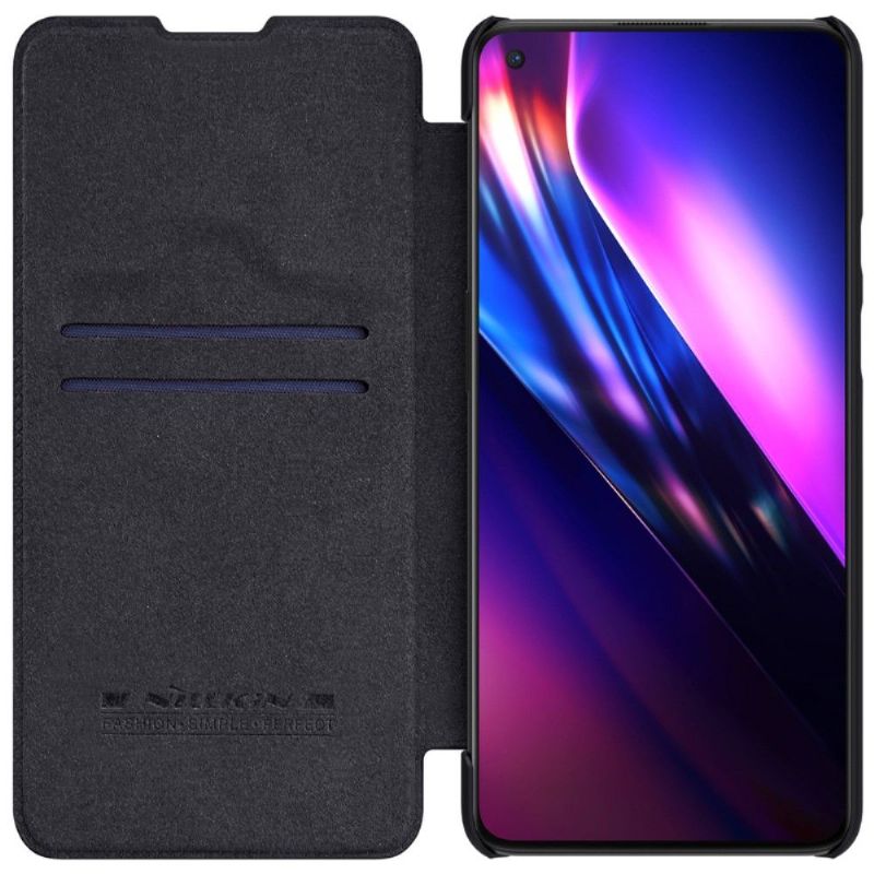 Flip Cover OnePlus 9 Qin-seriens Lædereffekt