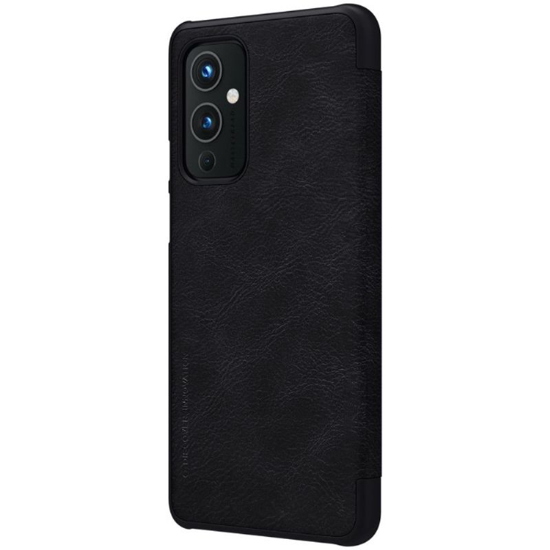 Flip Cover OnePlus 9 Qin-seriens Lædereffekt