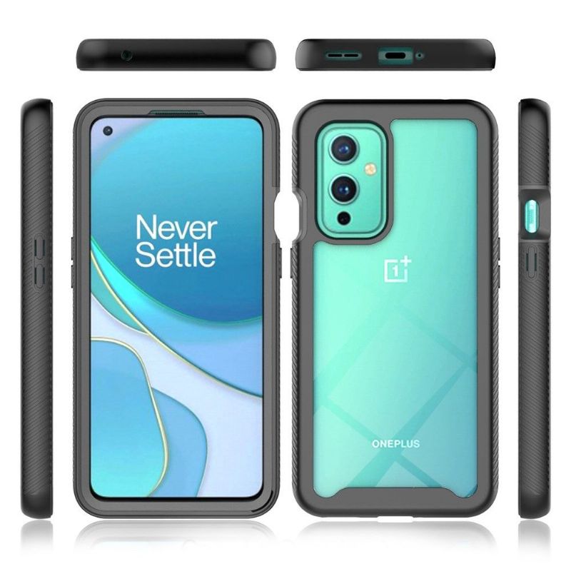 Mobilcover OnePlus 9 Hybrid Clear Back Stødsikker