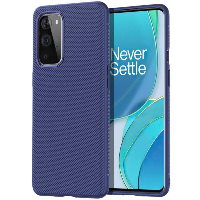 Mobilcover OnePlus 9 Silikone Stribet Effekt