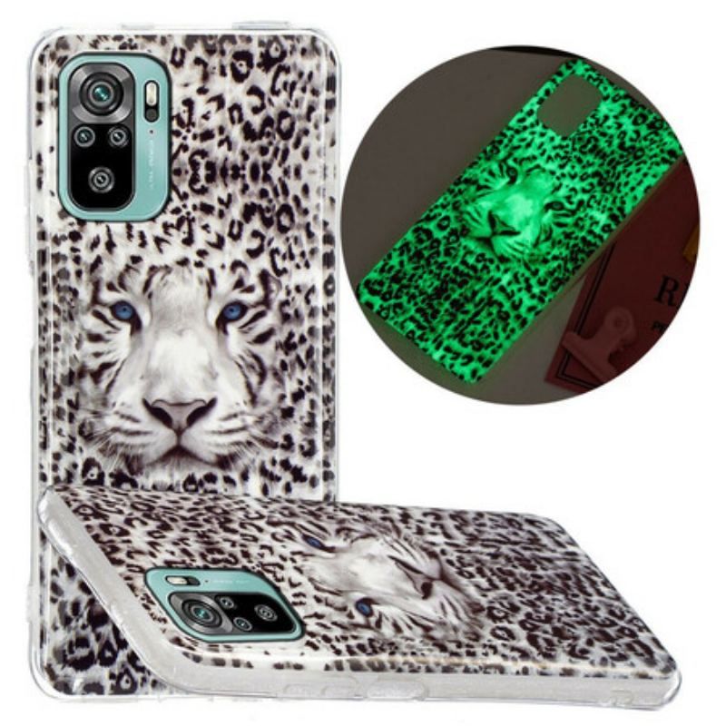 Cover Poco M5s Leopard Fluorescerende