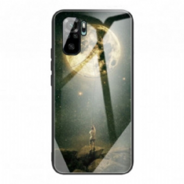 Cover Poco M5s Moon Man Hærdet Glas