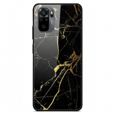 Cover Poco M5s Supreme Marmor Hærdet Glas