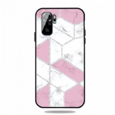 Mobilcover Poco M5s Glitter Marmor