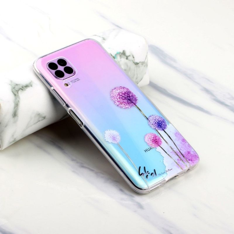 Cover Huawei P40 Lite Hemming Gennemsigtige Mælkebøtter