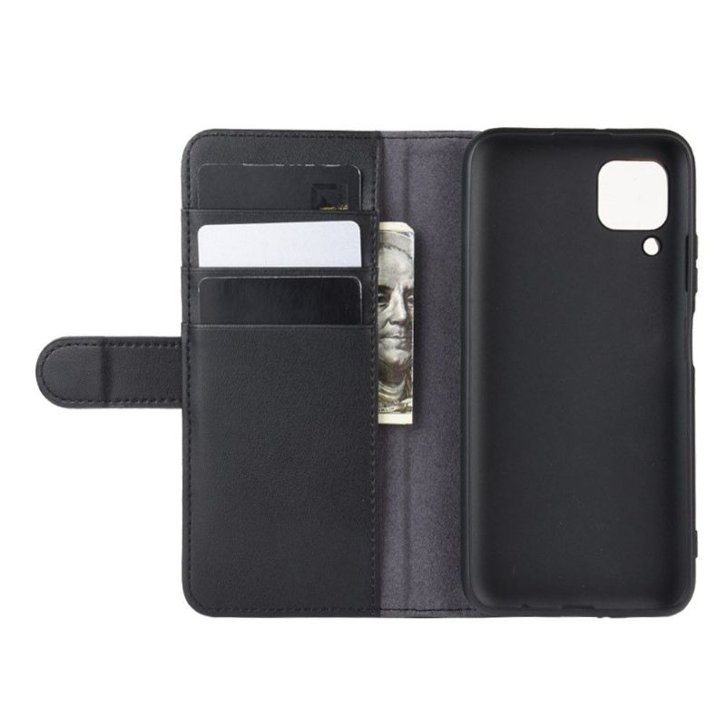 Etui Huawei P40 Lite Hemming Flip Cover Premium Læder