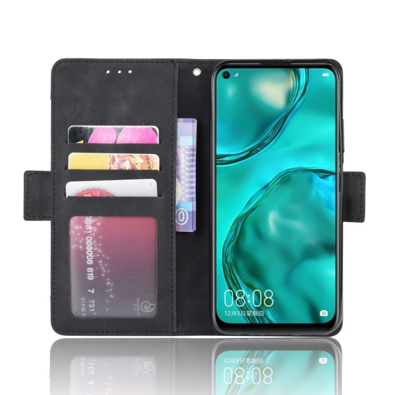 Flip Cover Huawei P40 Lite Anti-fald Punge Etui Premium Tegnebog Med Kortholder