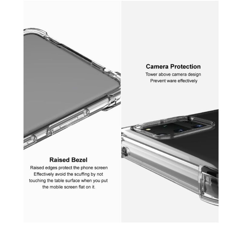 Cover OnePlus 8 Hemming Klassebeskyttelse Transparent