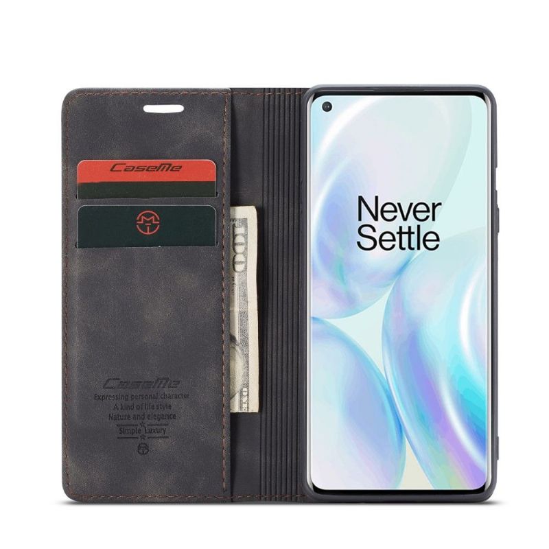 Flip Cover OnePlus 8 Imiteret Læder Golias