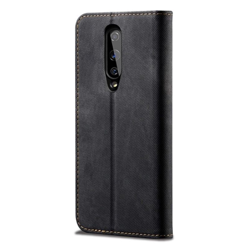 Læder Cover OnePlus 8 La Giulia Jeans I Imiteret Læder