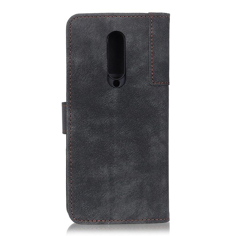 Læder Cover OnePlus 8 Original Vintage Supportfunktion