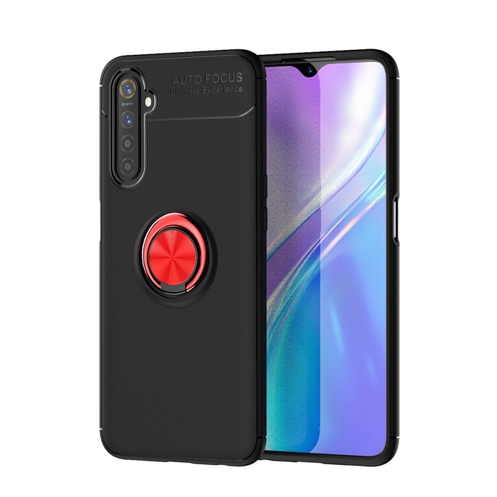 Cover Realme 6 Anti-fald Silikone Med Roterende Ring