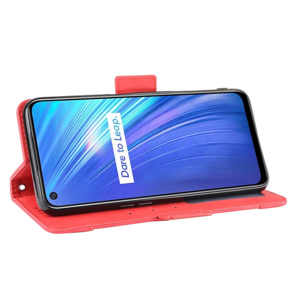 Flip Cover Realme 6 Anti-fald Premium Med Kortholder