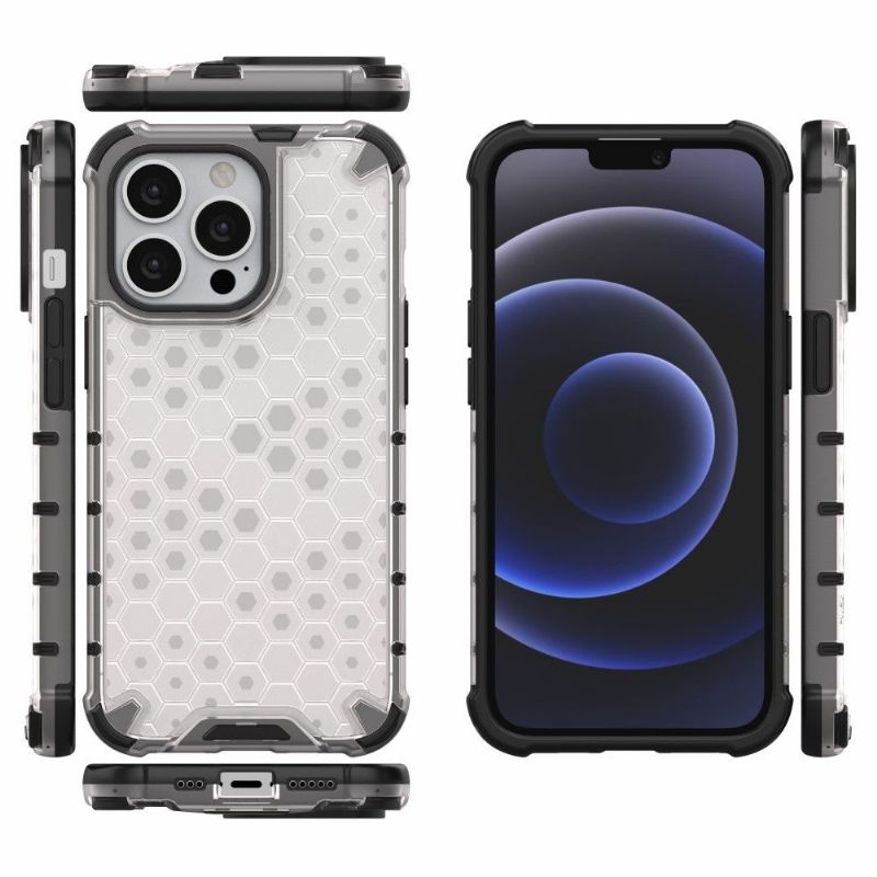 Cover iPhone 13 Pro Anti-fald Honeycomb Design