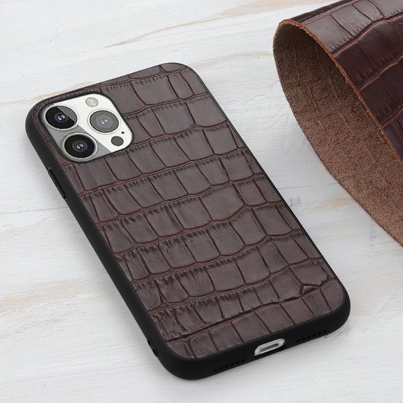 Cover iPhone 13 Pro Chic Croco