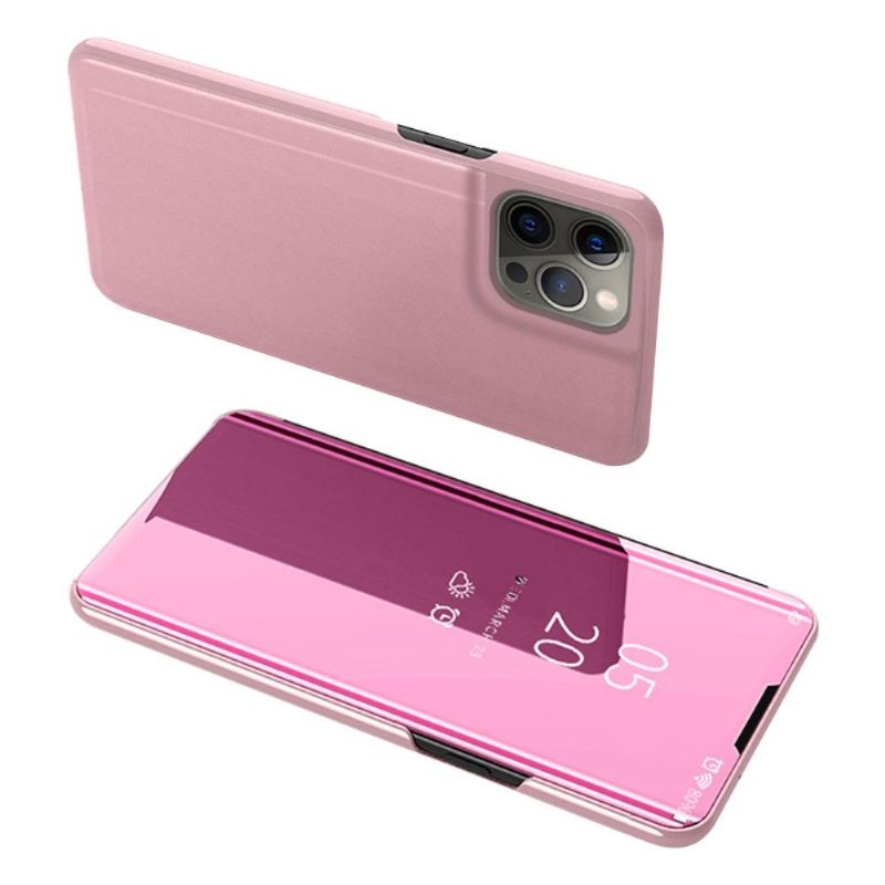 Cover iPhone 13 Pro Flip Cover Spejleffekt