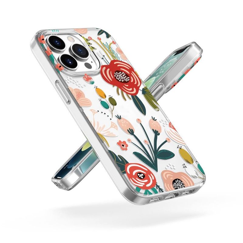 Cover iPhone 13 Pro Gensidige Blomster