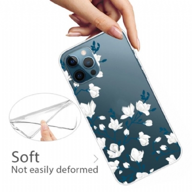 Cover iPhone 13 Pro Hvide Blomster