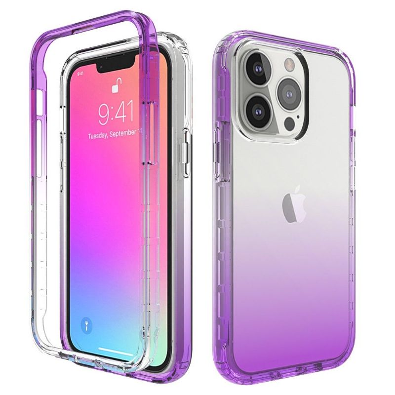 Cover iPhone 13 Pro Klar Gradient Stødsikker