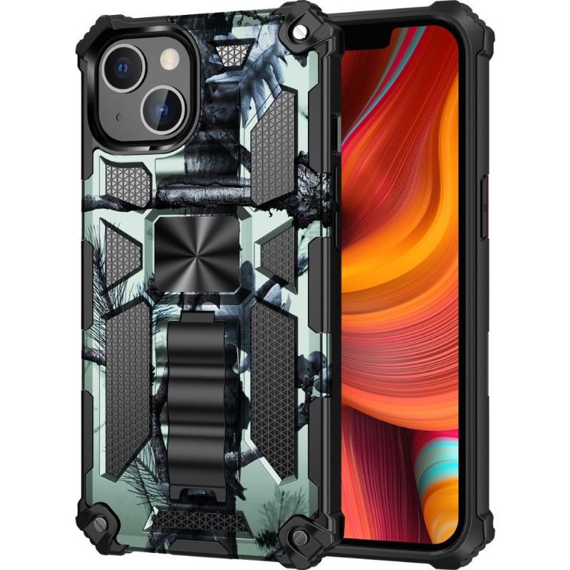 Cover iPhone 13 Pro Militær Camouflage Support Funktion