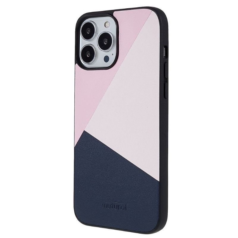 Cover iPhone 13 Pro Trefarvet Kunstlæder