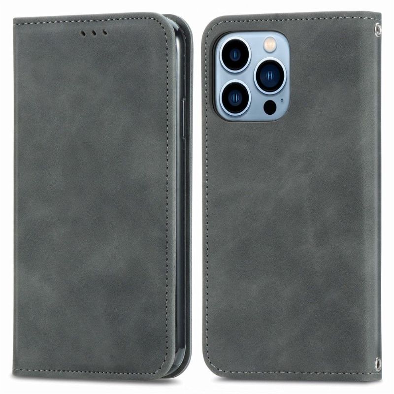 Flip Cover iPhone 13 Pro Business Retro