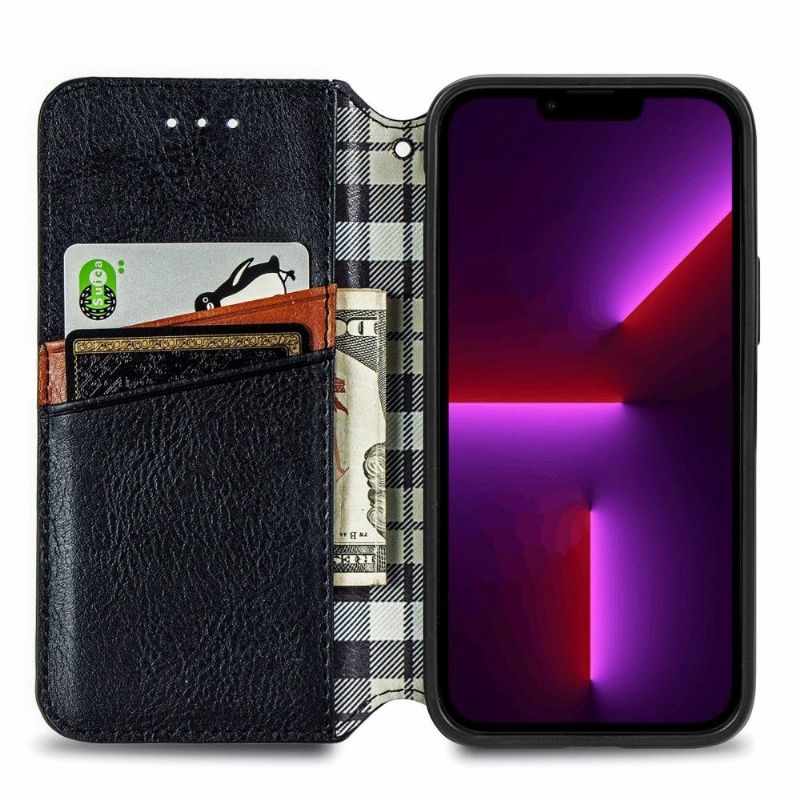 Flip Cover iPhone 13 Pro Kub Design Kortholder