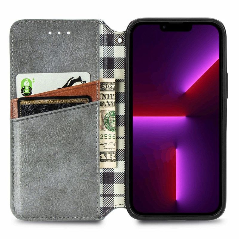 Flip Cover iPhone 13 Pro Kub Design Kortholder