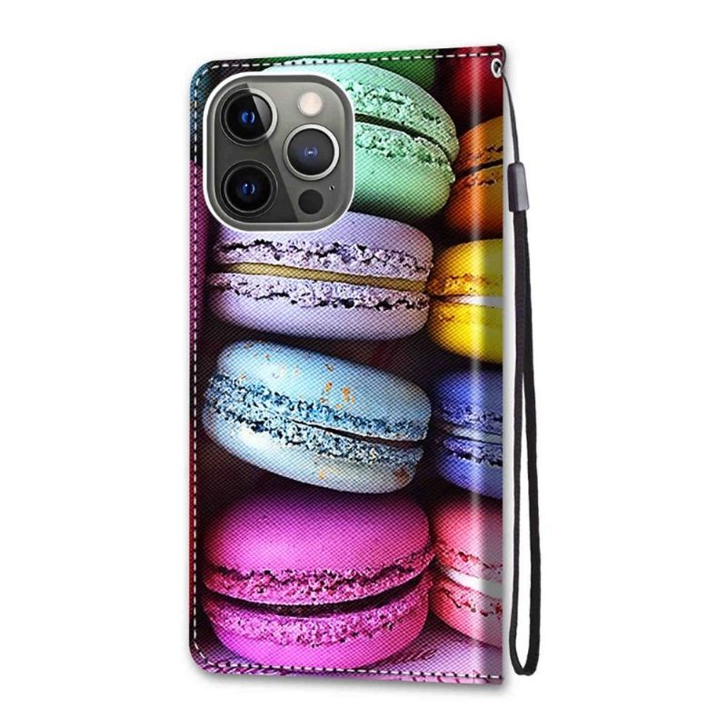 Flip Cover iPhone 13 Pro Macarons