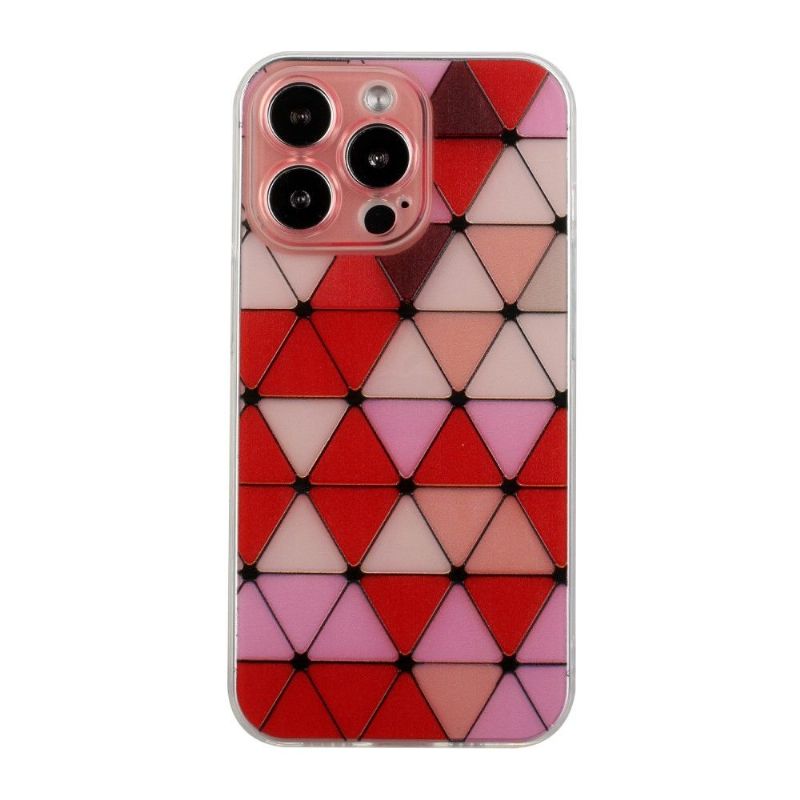 Mobilcover iPhone 13 Pro Mona Rhombus