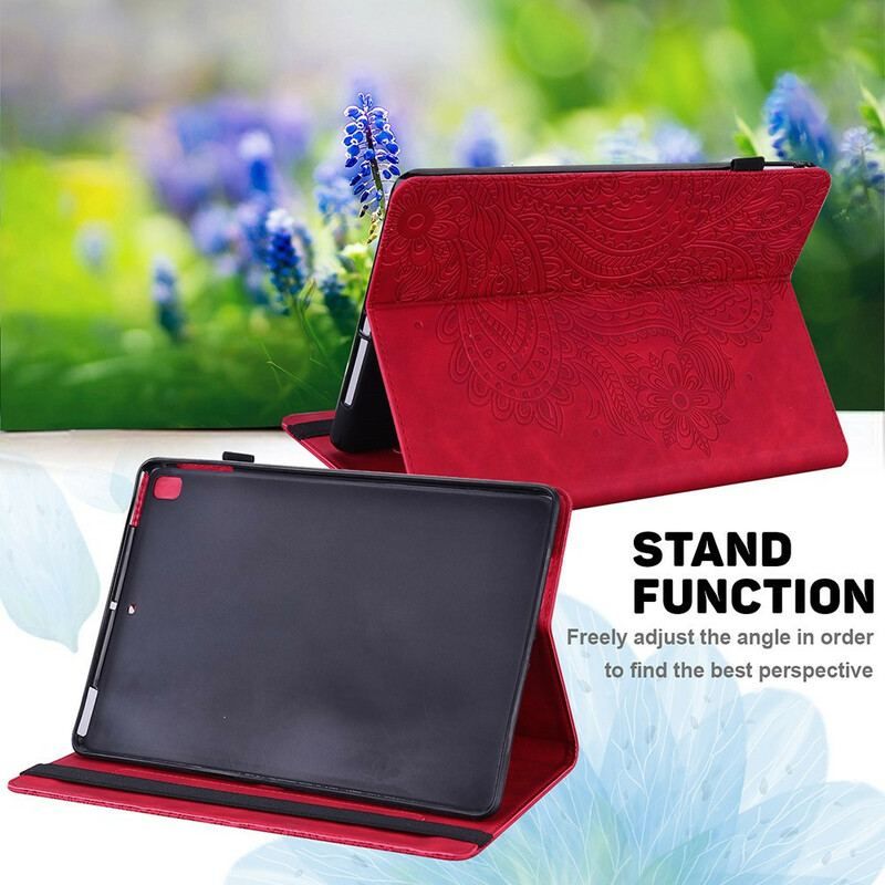 Etui Samsung Galaxy Tab A7 Lite Blomster Mandala