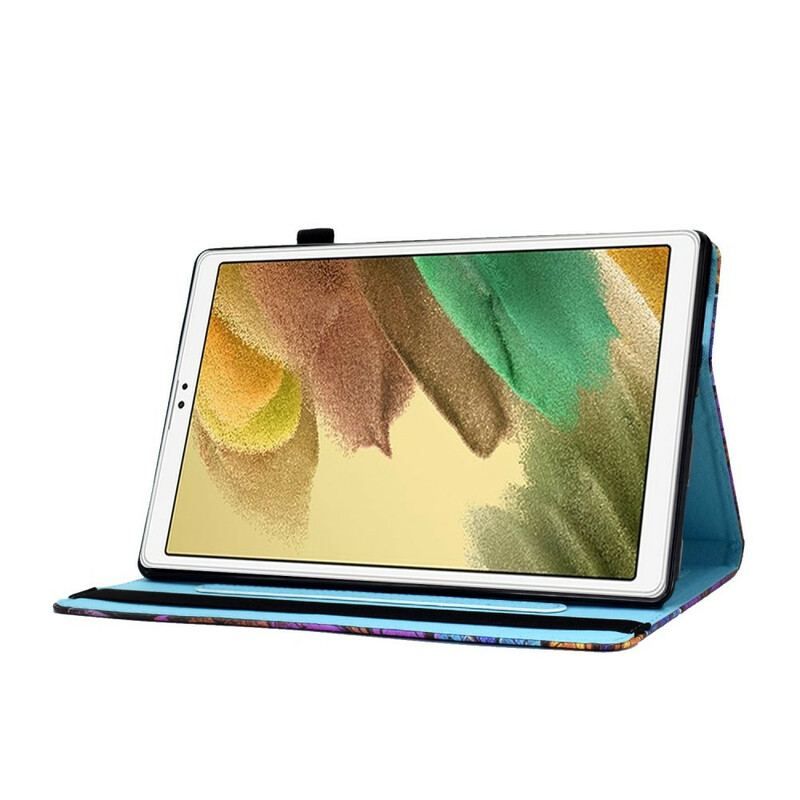 Etui Samsung Galaxy Tab A7 Lite Sommerfugle Variationer