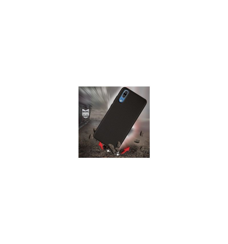 Cover Huawei P20 Anti-fald Kulfiber