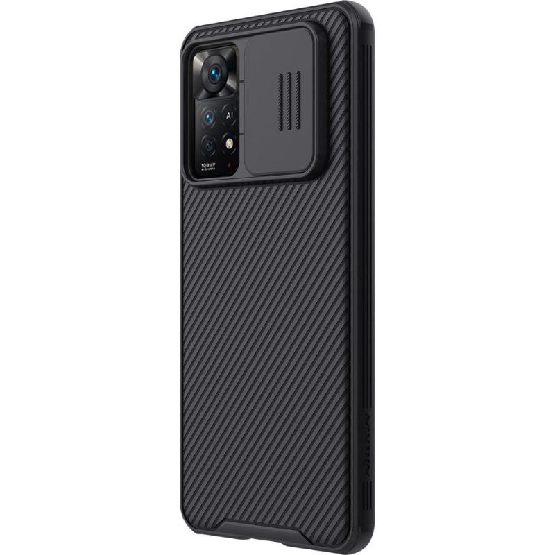 Cover Xiaomi Redmi Note 11 Pro / 11 Pro 5G Anti-fald Knastskærm Med Bageste Objektivdæksel