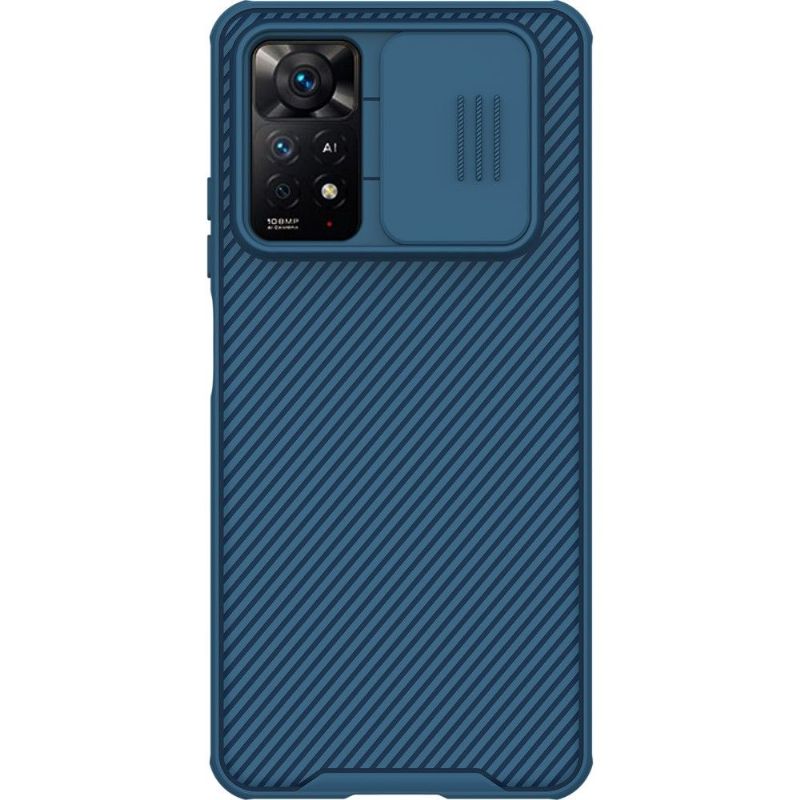 Cover Xiaomi Redmi Note 11 Pro / 11 Pro 5G Anti-fald Knastskærm Med Bageste Objektivdæksel